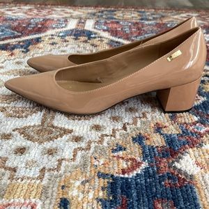 Calvin Klein patent heels
